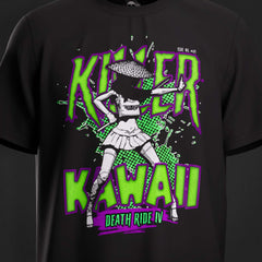 T-shirt en coton biologique Killer Kawaii